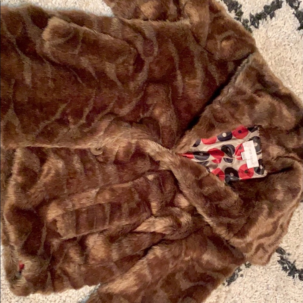 Erin London Faux Fur Coat